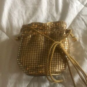 Little Gold pouch purse.